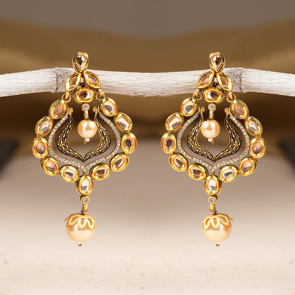 Kundan Dangles