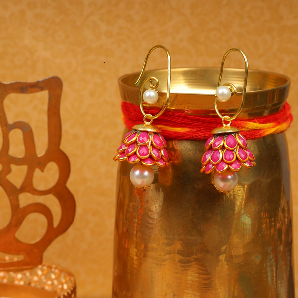 Mini Red Jhumki