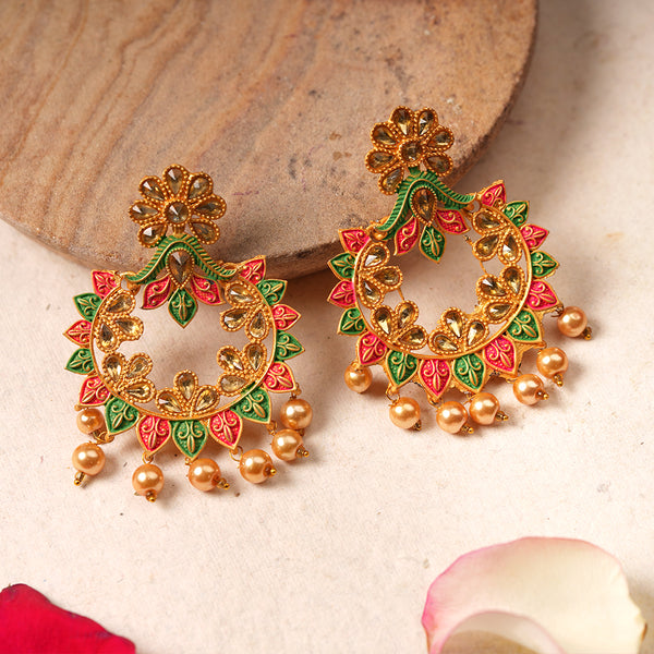 Meenakari Earrings