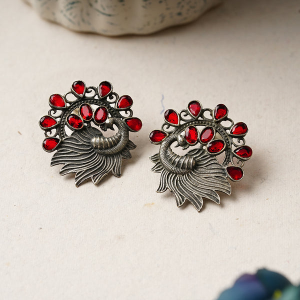 Peacock Earrings