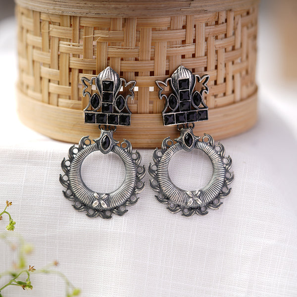 Antique Polish Brass Danglers
