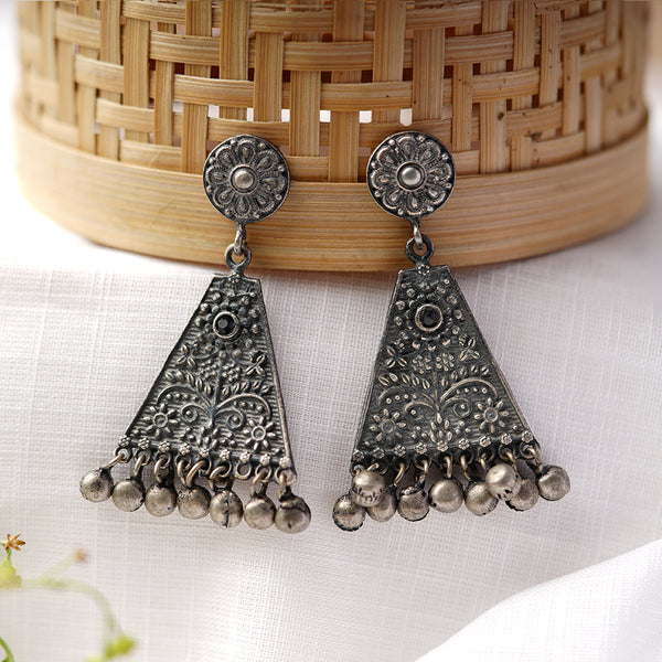 Antique Polish Brass Danglers