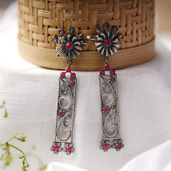 Antique Polish Brass Danglers
