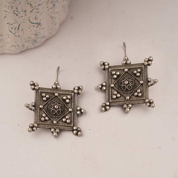 Square Hanging Earrings