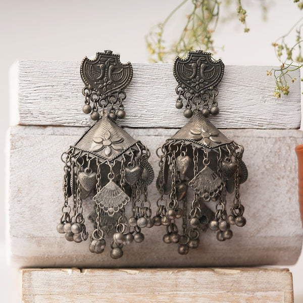 Oxidised Earrings