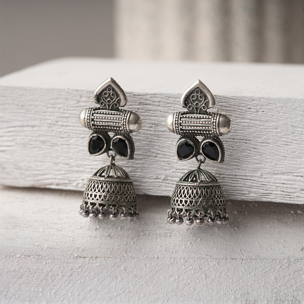Antique polish Brass Danglers