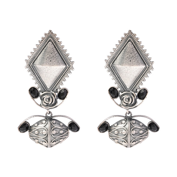 Antique polish Brass Danglers