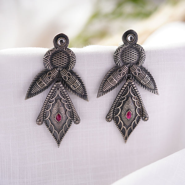 Antique polish Brass Danglers