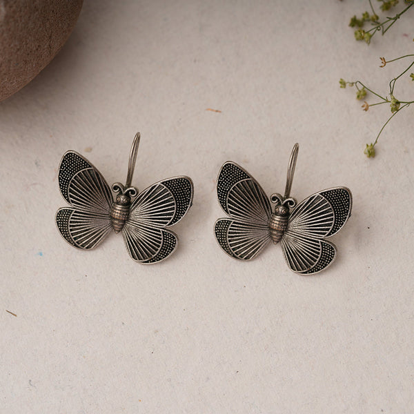 Butterfly Oxidised Earrings