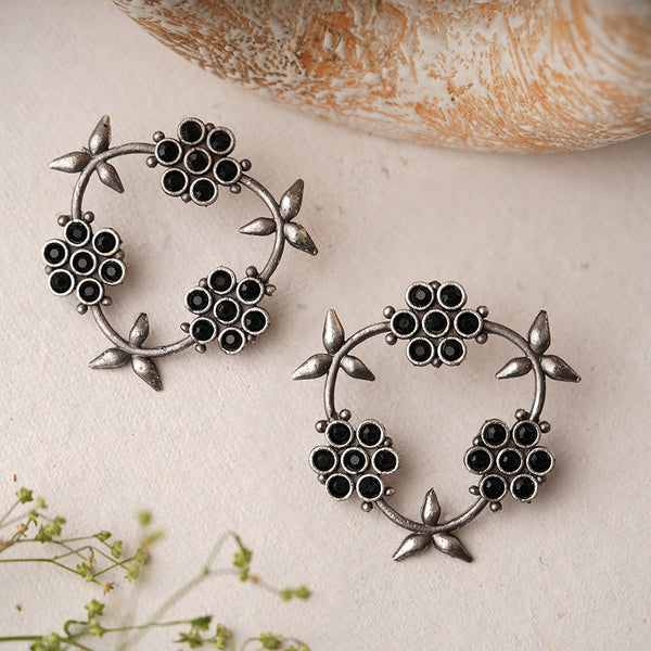 Flowery Crown Earrings
