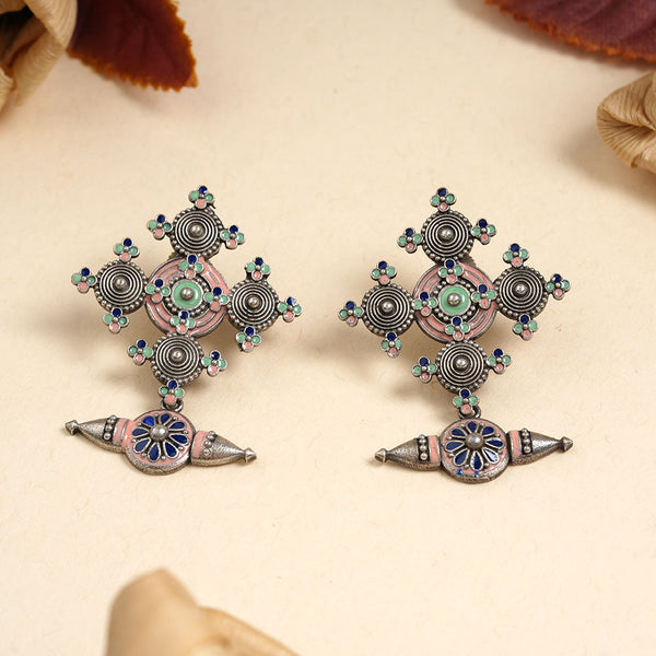 Vallabhi- Colored Dangler Earrings