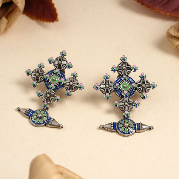 Vallabhi- Colored Dangler Earrings