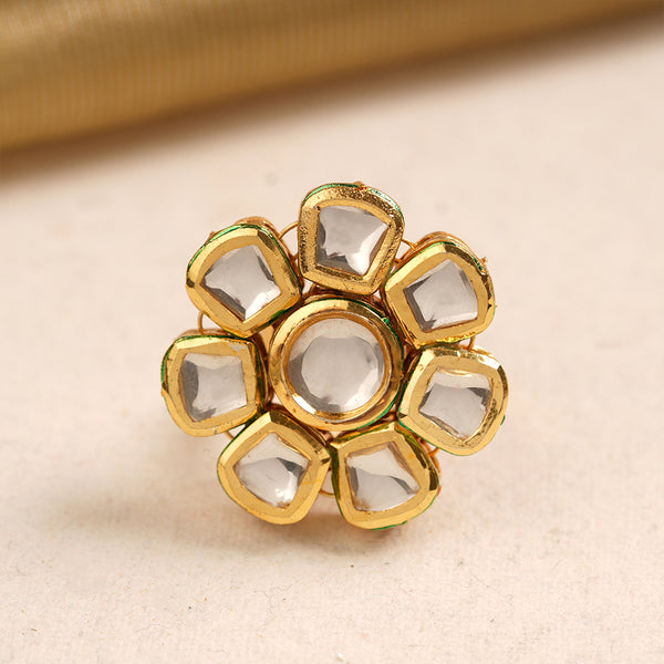 Kundan Rajasthani Ring