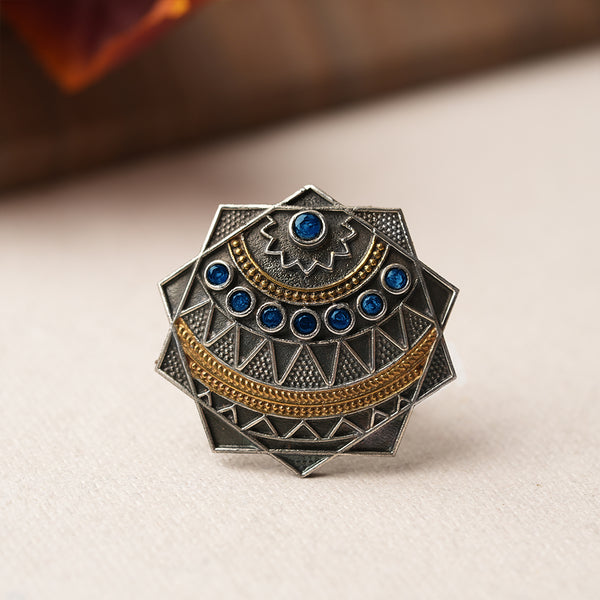 Graceful Brass adjustable Rings