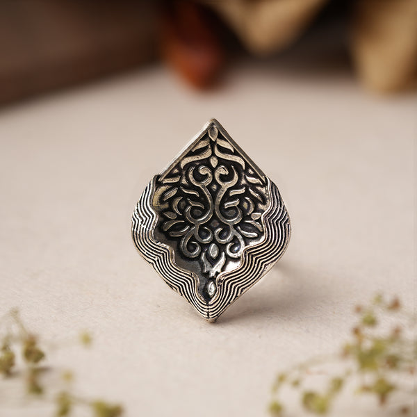 Beautiful Brass Adjustable Ring