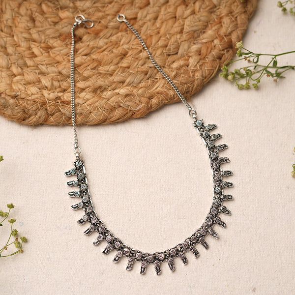 Oxidised Necklace