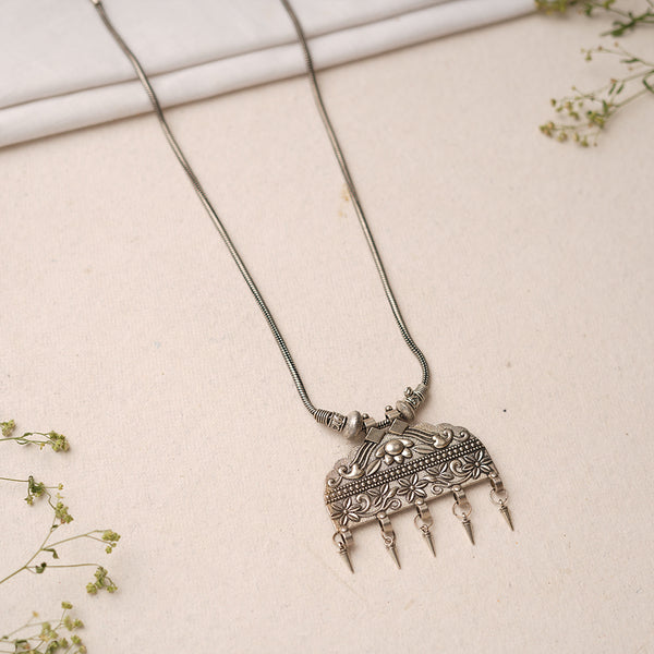 Oxidised Pendant chain set