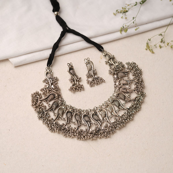 Oxidised Necklace Set