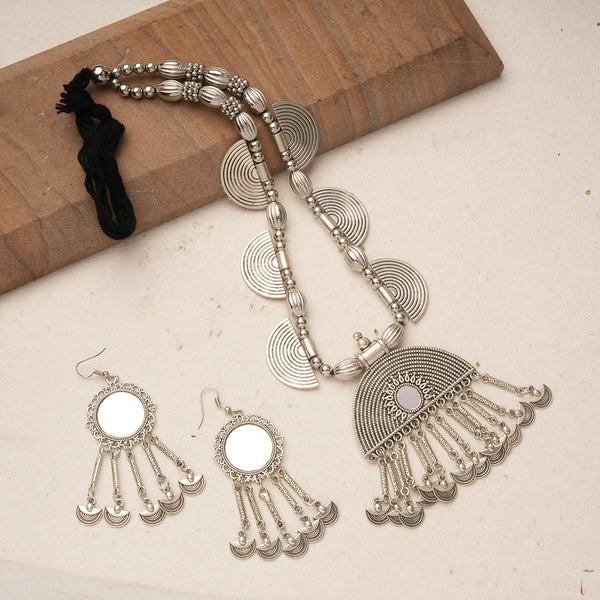 Oxidised Necklace