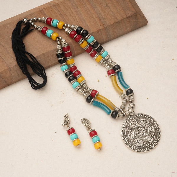 Oxidised Necklace Set