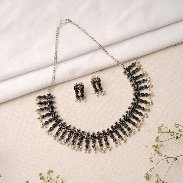 Brass Necklace Set