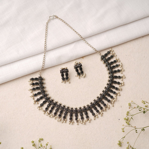 Brass Necklace Set