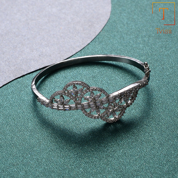 Astraevia- Stone Studded Zirconia Bracelet