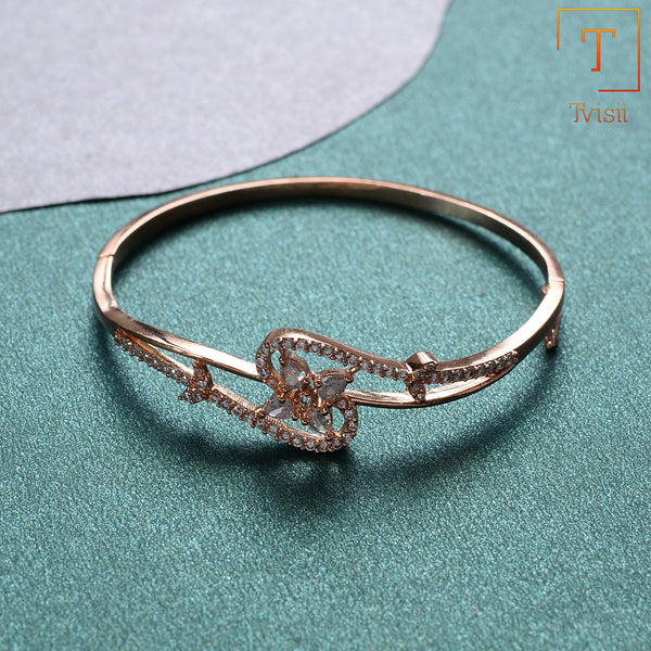 Miralune- Zirconia Studded Fancy Bracelet