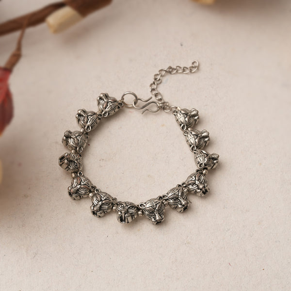 Tiger Motif Oxidised Bracelet