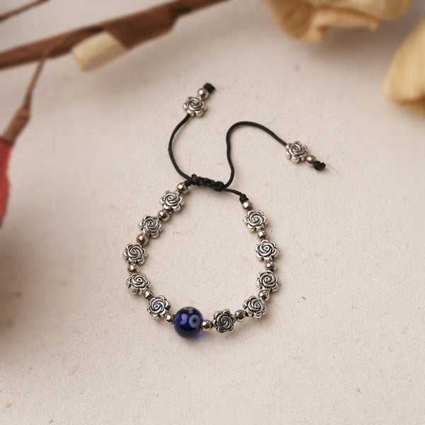 Evil Eye Bracelet Oxidised