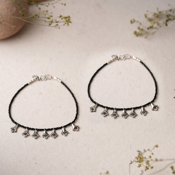 Oxidised Anklet