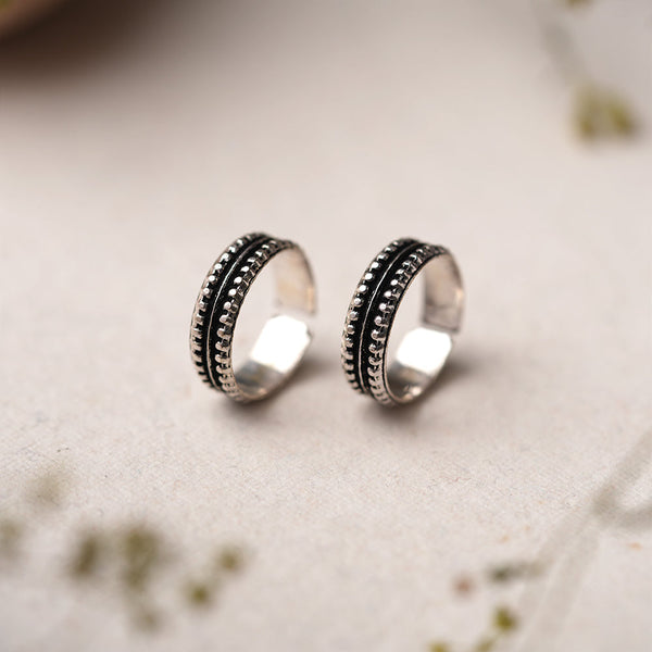Mridula- Oxidised Brass ToeRings