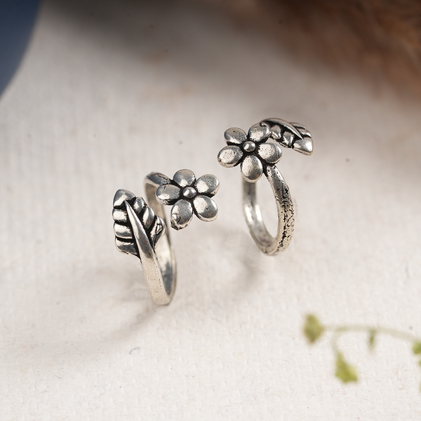 Saanvi- Oxidised Brass ToeRings
