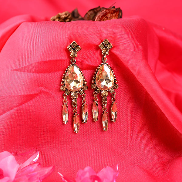 Hanging Golden Earrings