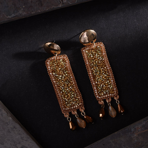 Elongated Statement  Earrings