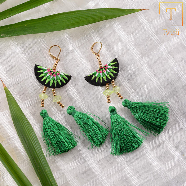 Fancy Tassel Earrings