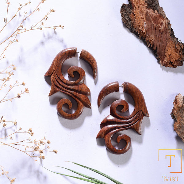 Wooden Earrings