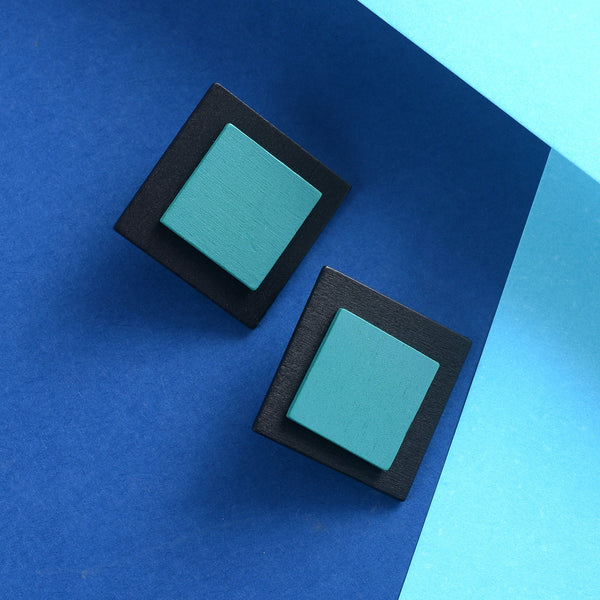 Boxy Square Earring
