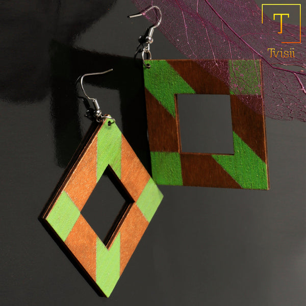 Lozenge Earrings