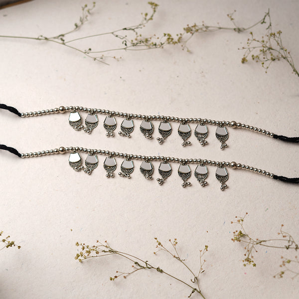 Oxidised Anklet