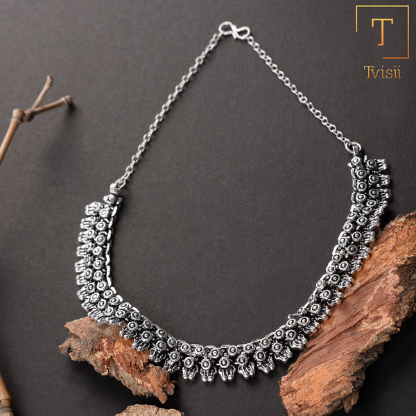 Oxidised Necklace