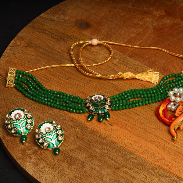 Meenakari Necklace Set