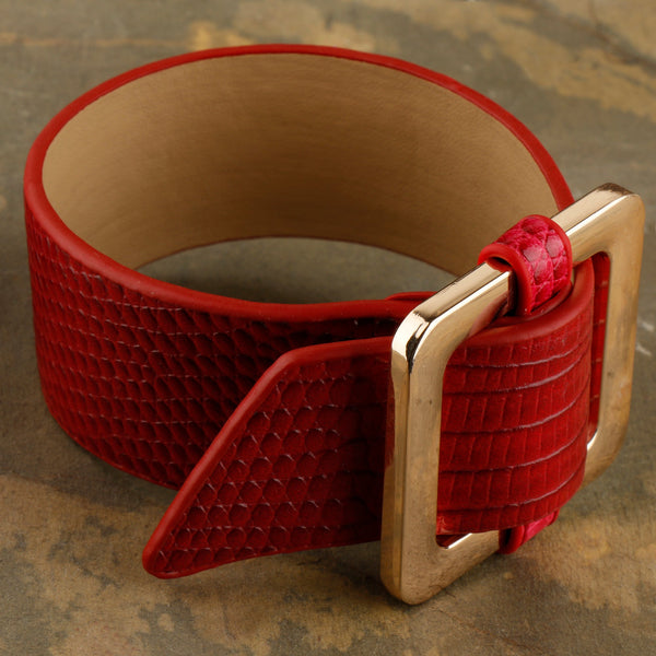Red Belted  Bracelet