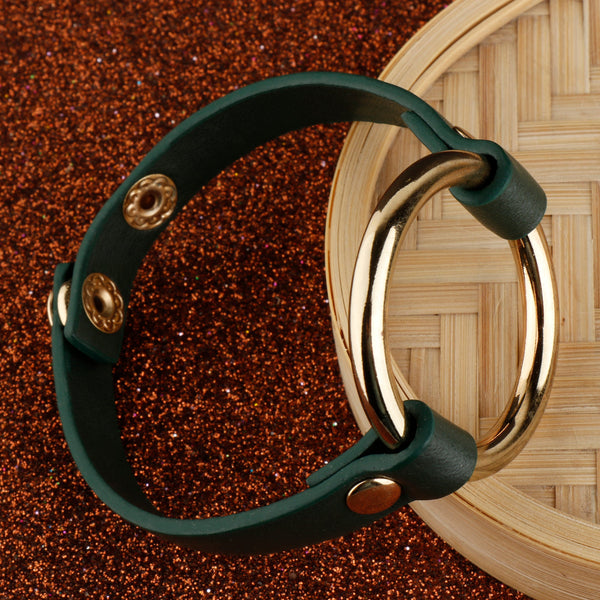 Olive Green Belted  Bracelet