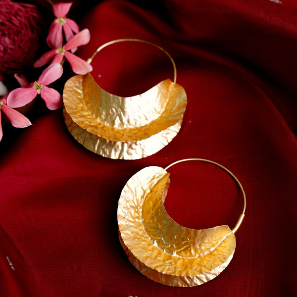 Golden Queen Hoops