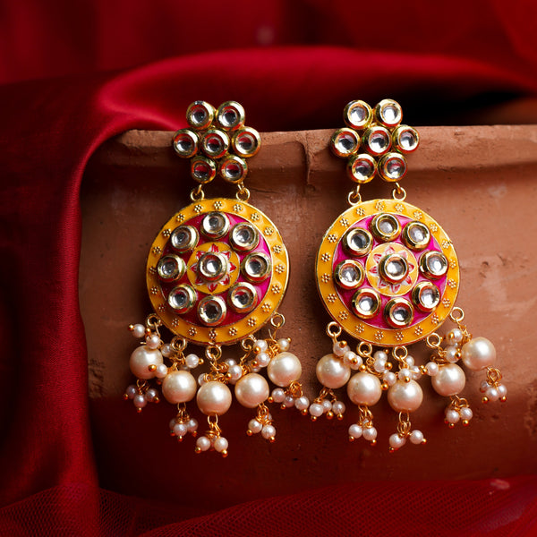 Meenakari Earrings