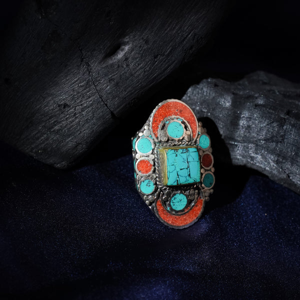 Colourful Stone Ring