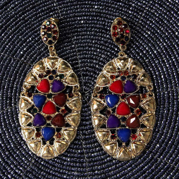 Multicolour fancy Earring