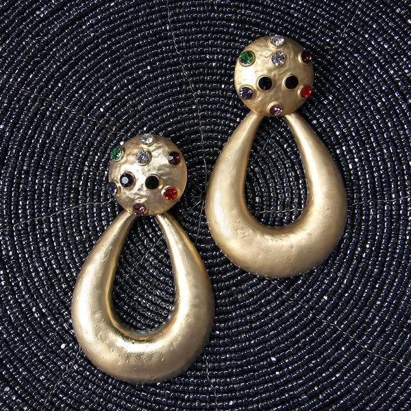 Matte golden elegant Earrings