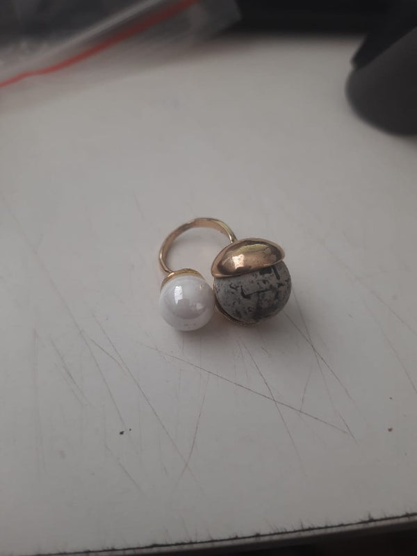 Roundy Roundy Bally adjustable Rings